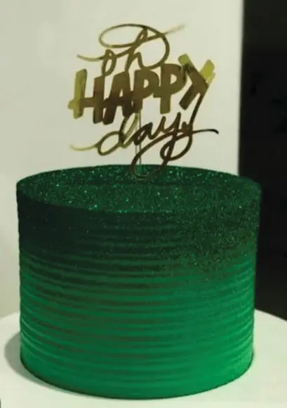 Topo de Bolo Oh Happy Day