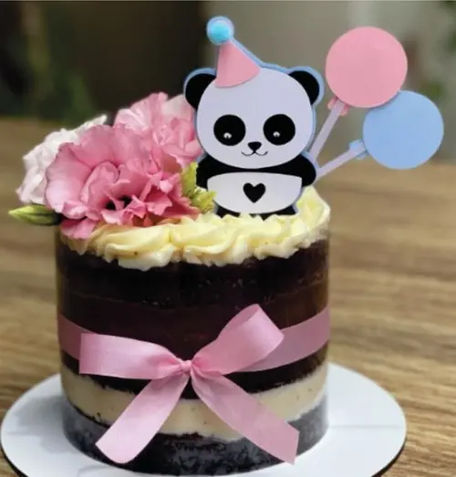 Topo de Bolo Pandinha