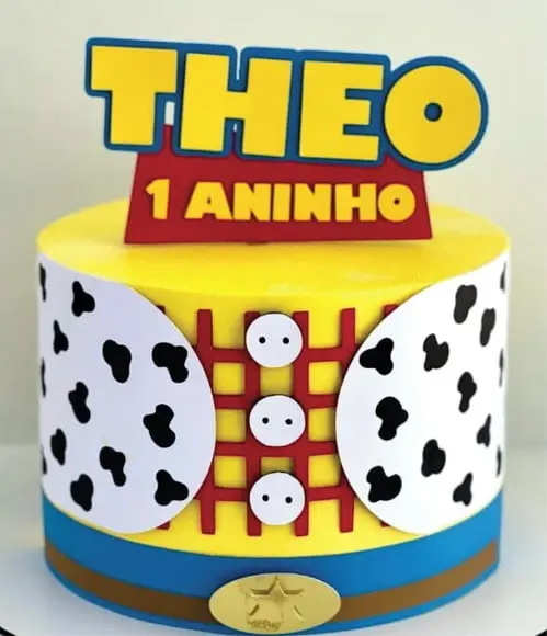 Topo de Bolo Toy Story