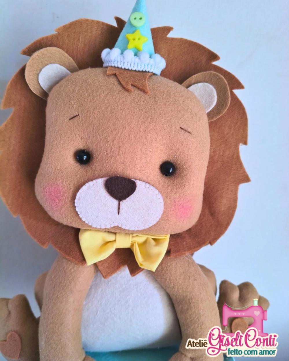 Personagens Animais Circo 20 cm