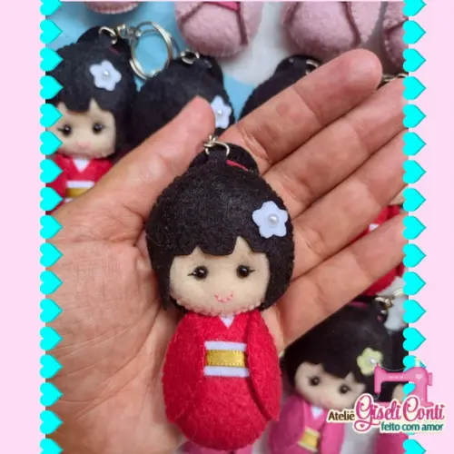 Chaveiro Boneca Chinesa