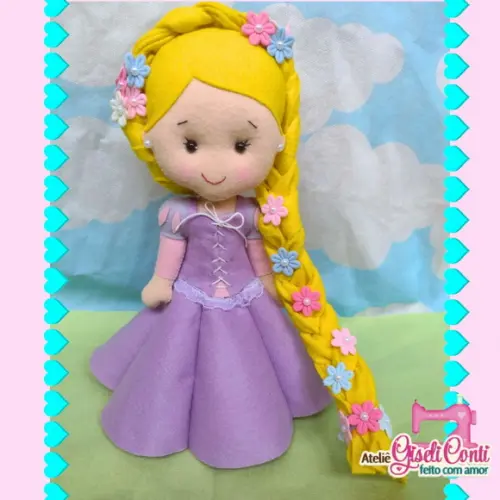 Centro de Mesa Rapunzel 20 cm