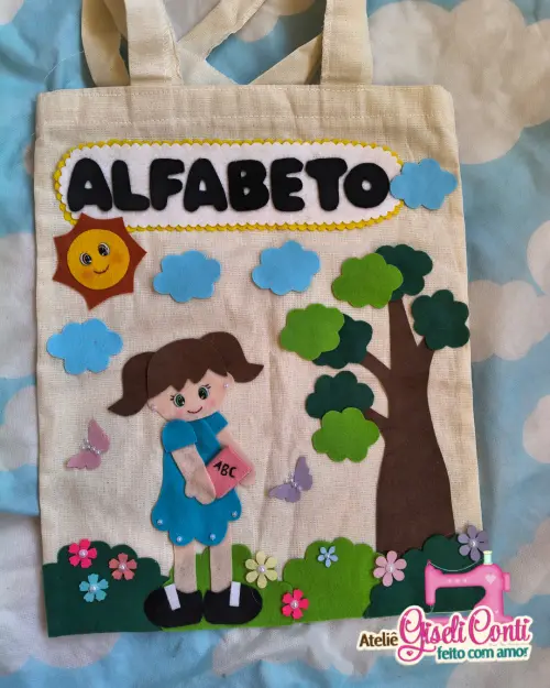 Bolsa para Bicho Alfabeto