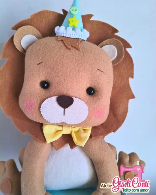 Personagens Animais Circo 20 cm