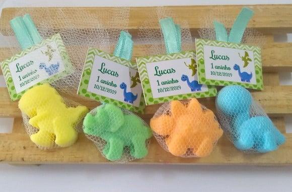 Sabonete de Dinossauro, Lembrancinha Dino, Aniversário