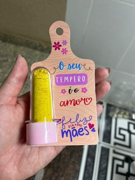 Tábua com Tempero | Lembrancinha Dia das Mães | Mimo Mãe