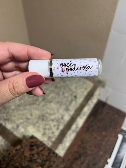 50 Manteiga de Cacau Personalizada, Brinde Dia das Mulheres