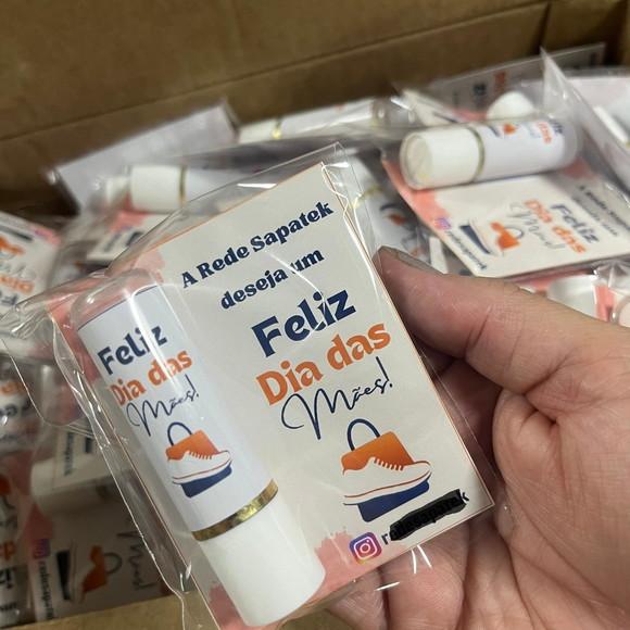 Lembrancinha Dia das Mães, Manteiga de Cacau com Card