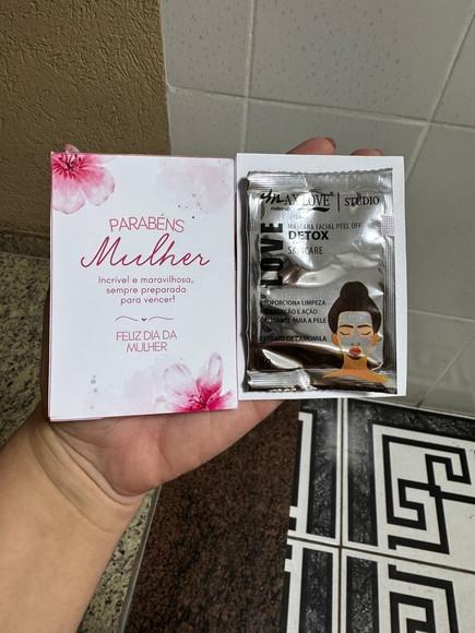 Máscara Facial Spa Mimo Dia das Mães Mulheres Brinde