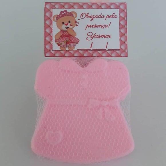 Sabonete Vestido, Lembrancinha Nascimento Menina