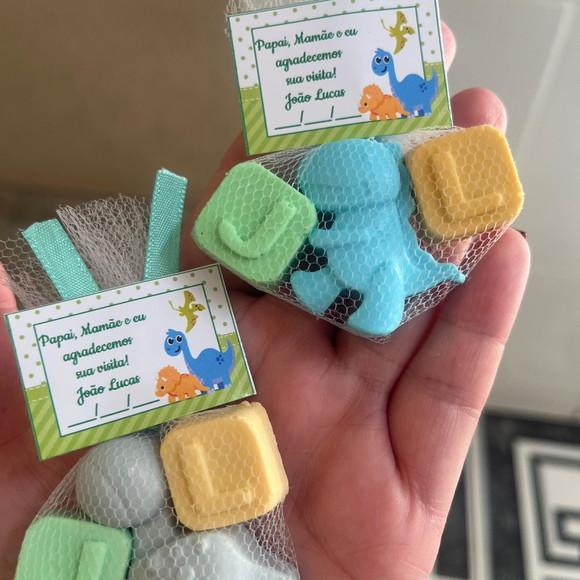 Sabonete De Dinossauro, Inicial, Lembrancinha Nascimento