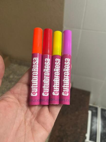 Lip Gloss Labial, Outubro Rosa, Brinde Corporativo