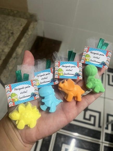 Sabonete De Dinossauro, Lembrancinha Dino, Nascimento