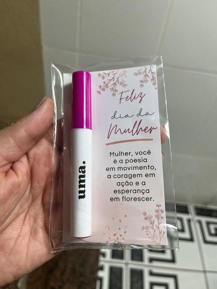 Lip Gloss Labial, Gloss Labial Transparente com Cartão