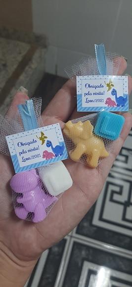 Sabonete De Dinossauro, Inicial, Lembrancinha Nascimento