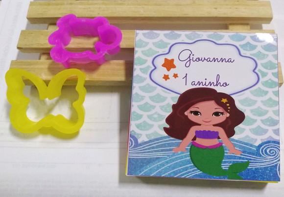 Kit Massinha, Lembrancinha Aniversário, Massinha E Cortador