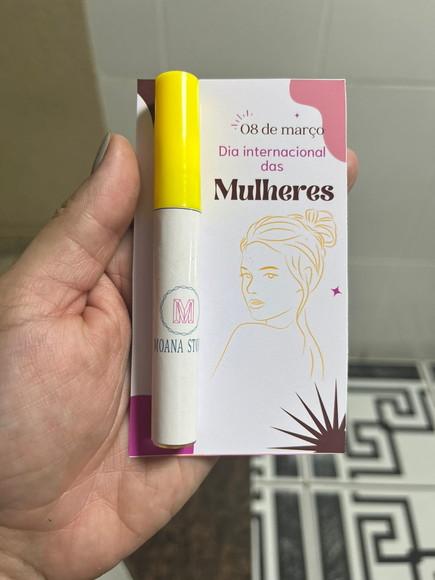 Lip Gloss Labial, Gloss Labial Transparente com Cartão