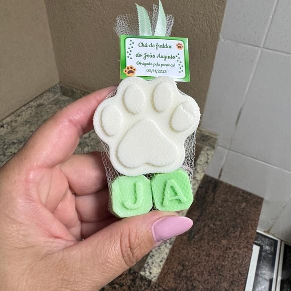 Sabonete Patinha Cachorro Dog Lembrancinha Cachorro