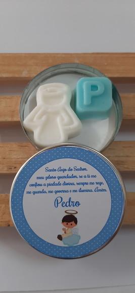 Latinha Com Anjinho, Lembrancinha Batismo, Batizado, Anjo
