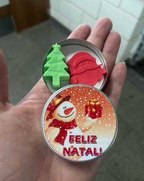 Latinha para Natal, Feliz Natal, Lembrancinha Natal