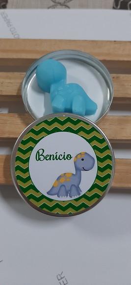 Latinha Com Dinossauro, Sabonete De Dinossauro, Aniversário