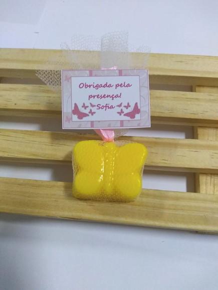 Sabonete De Borboleta, Lembrancinha De Nascimento
