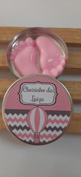 Latinha Com Pezinho De Sabonete, Sabonete Pezinho