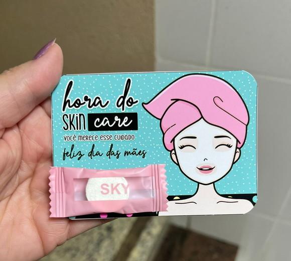 Brinde Skincare Dia das Mães, Lembrancinha, Mimo Mãe