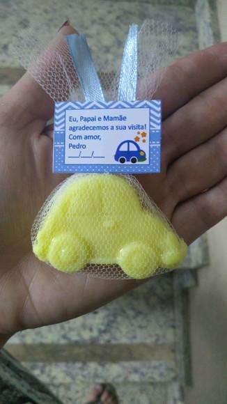 Sabonete Carrinho, Lembrancinha Nascimento, Chá , Fusquinha