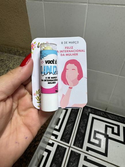 Manteiga de Cacau com Card, Dia das Mulheres, 8 de Março