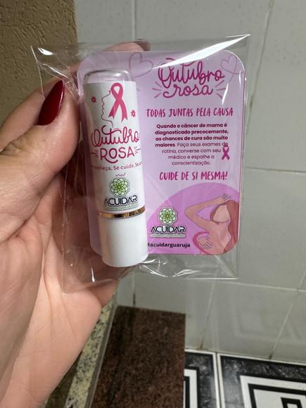 300 Manteiga de Cacau Brinde Outubro Rosa Dia das Mães
