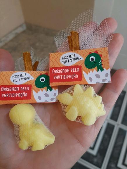 Sabonete De Dinossauro, Lembrancinha Dino, Aniversário
