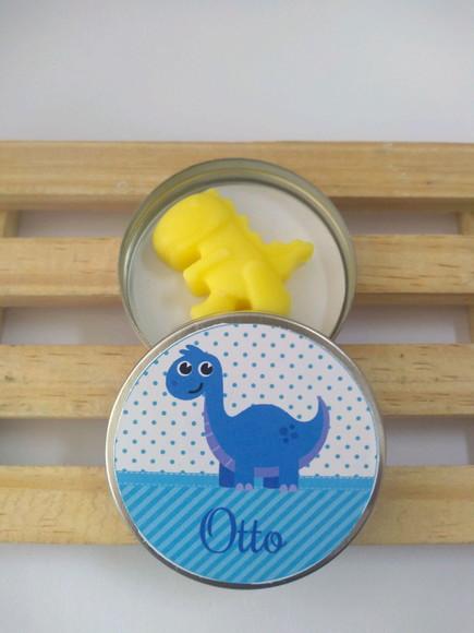 Latinha Com Dinossauro, Sabonete De Dinossauro, Aniversário