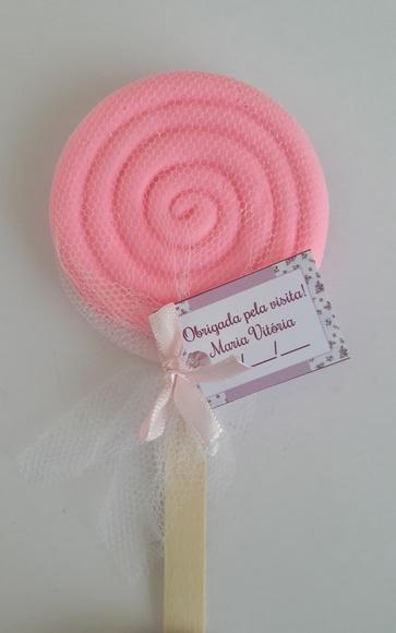 Pirulito Sabonete, Lembrancinha Nascimento, Chá, Aniversário