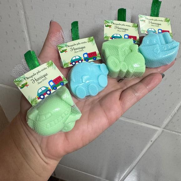 Sabonete Transporte Infantil Lembrancinha Maternidade