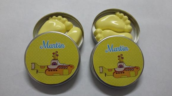 Latinha com Pezinhos de Sabonete