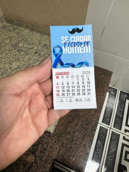 Calendário 2027 - Brinde Novembro Azul