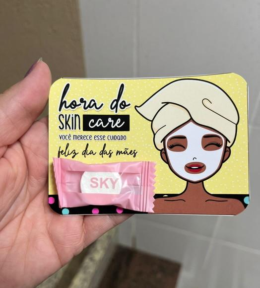 Brinde Skincare Dia das Mães, Lembrancinha, Mimo Mãe