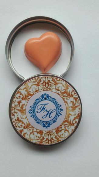 Latinha Com Coração, Lembrancinha Casamento, Noivado