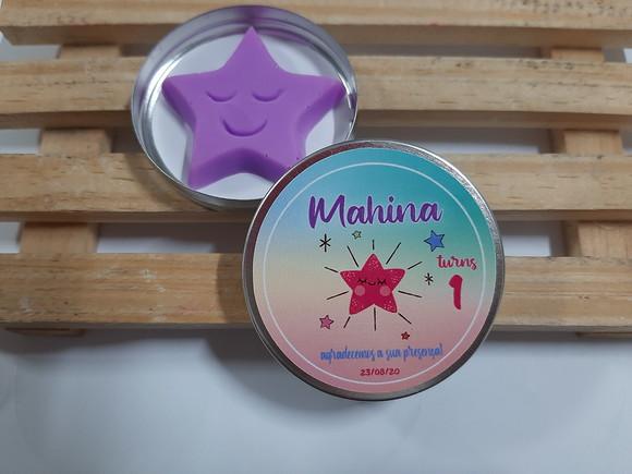 Latinha Com Sabonete Estrela, Lembrancinha, Estrelinha