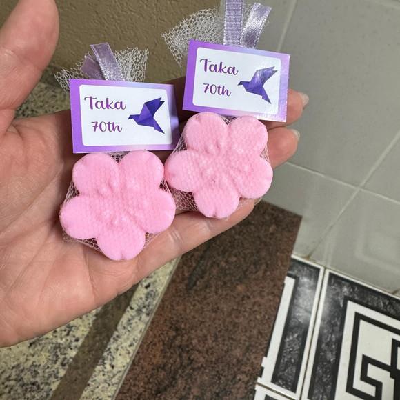 Sabonete de Sakura para Lembrancinha