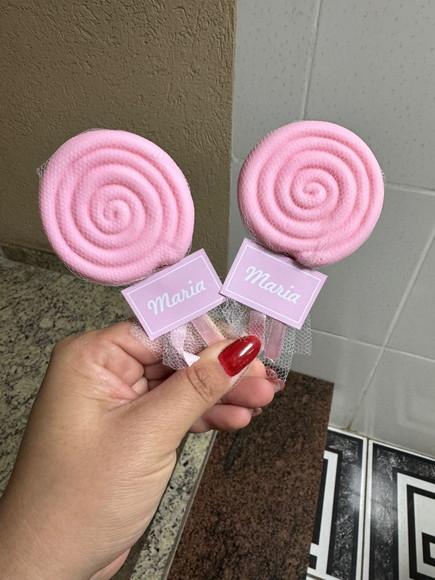 Sabonete de Pirulito Lembrancinha Maternidade Chá de Bebê