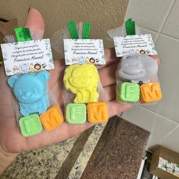 Sabonete Safari Lembrancinha Infantil Tema Safari