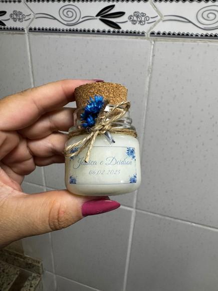 Vela Perfumada Lembrancinha Casamento Noivado