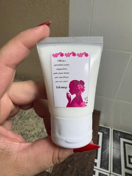 Hidratante Corporal Lembrancinha Dia da Mulher
