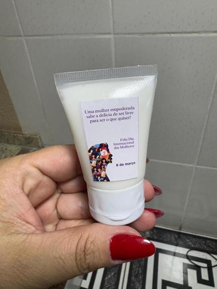 Hidratante Corporal Lembrancinha Brinde Dia da Mulher