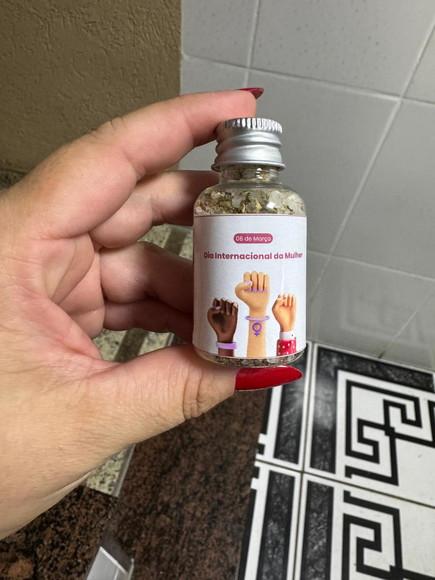 Escalda Pés Brinde Dia da Mulher Dia das Mães