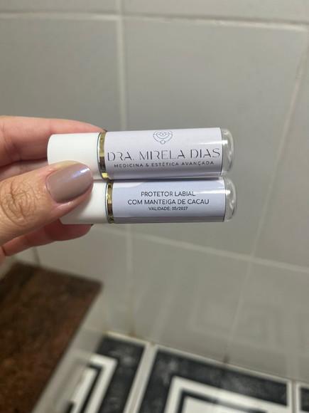 130 Manteiga de Cacau, Protetor Labial, Brinde Empresa