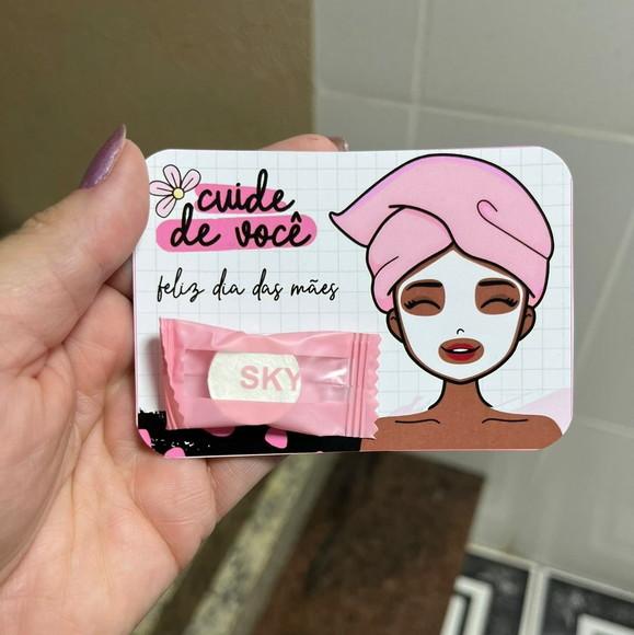 Brinde Skincare Dia das Mães, Lembrancinha, Mimo Mãe