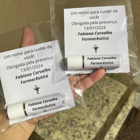 Manteiga de Cacau com Cartão, Lembrancinha, Brinde Empresa